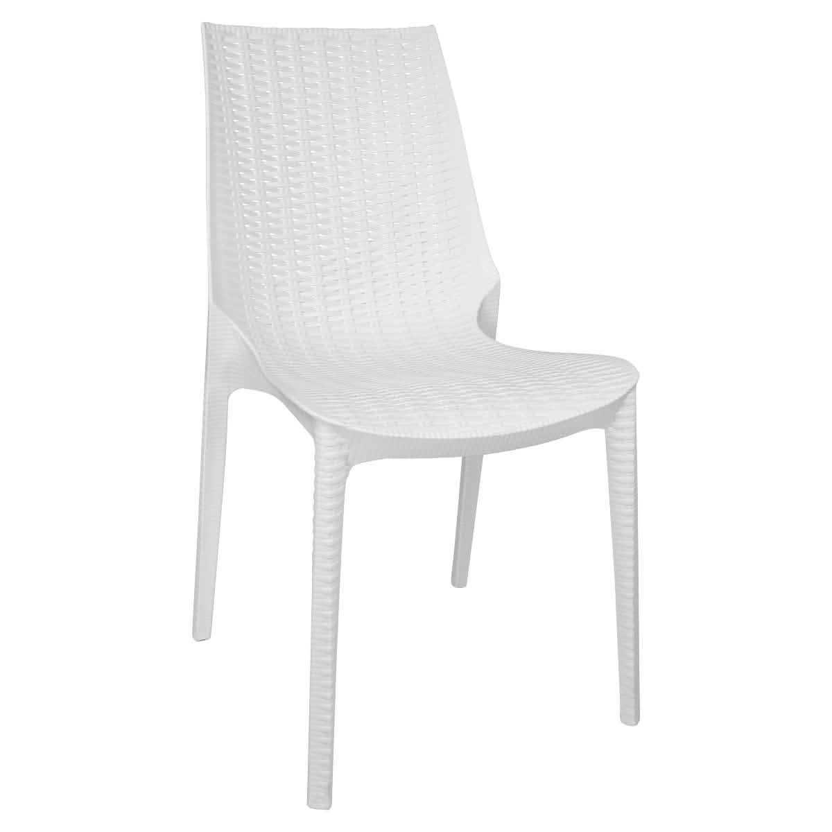 Kent Patio Outdoor Dining Chair Weave Design in Polypropylene