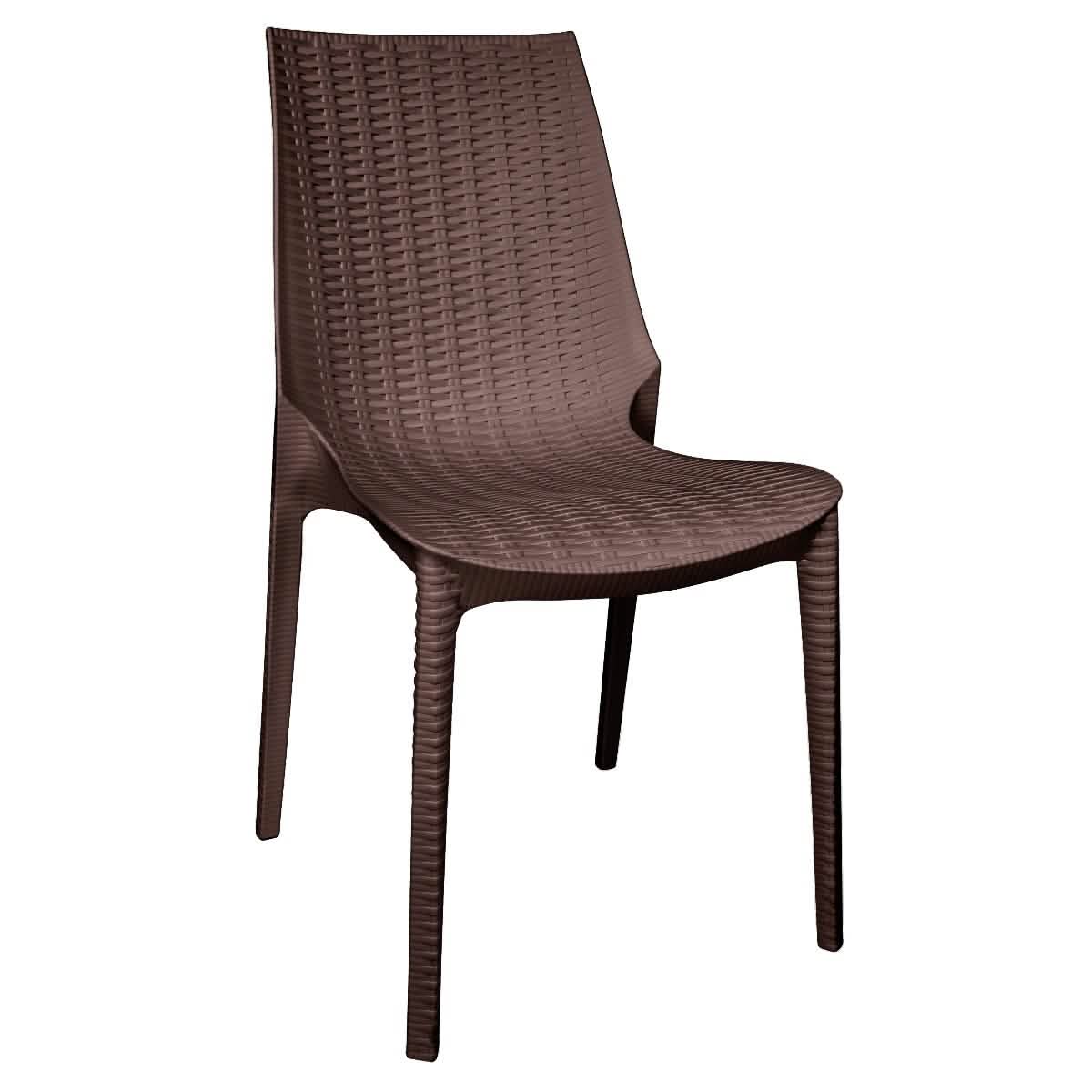 Kent Patio Outdoor Dining Chair Weave Design in Polypropylene