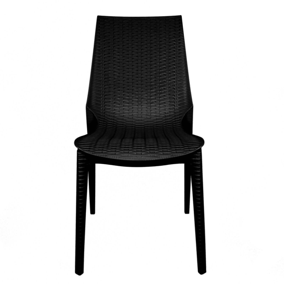Kent Patio Outdoor Dining Chair Weave Design in Polypropylene