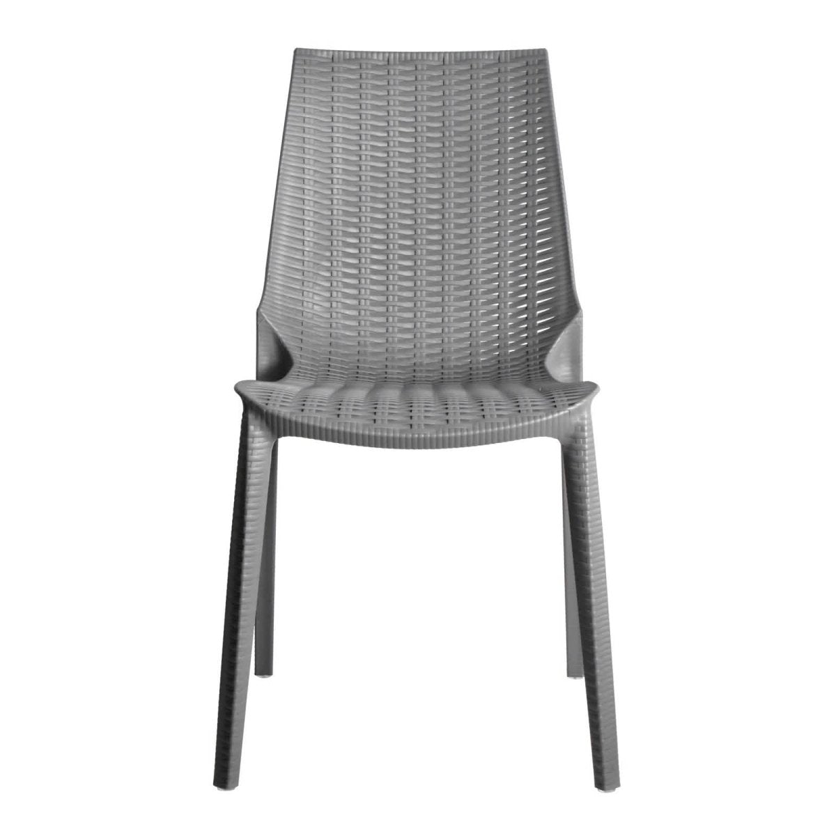 Kent Patio Outdoor Dining Chair Weave Design in Polypropylene