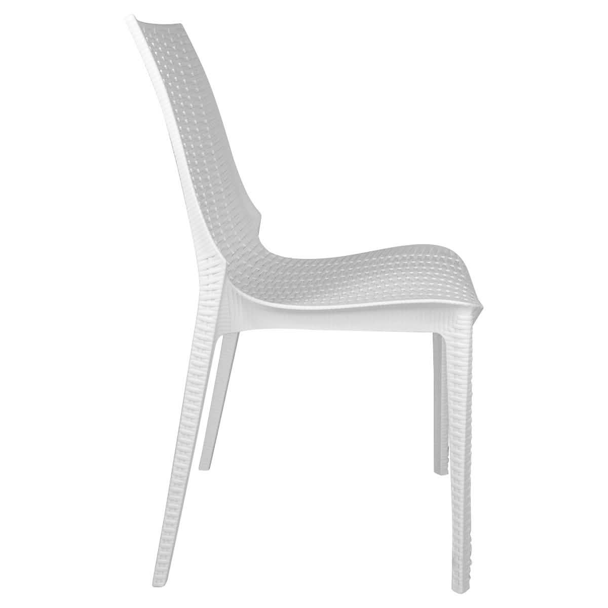 Kent Patio Outdoor Dining Chair Weave Design in Polypropylene
