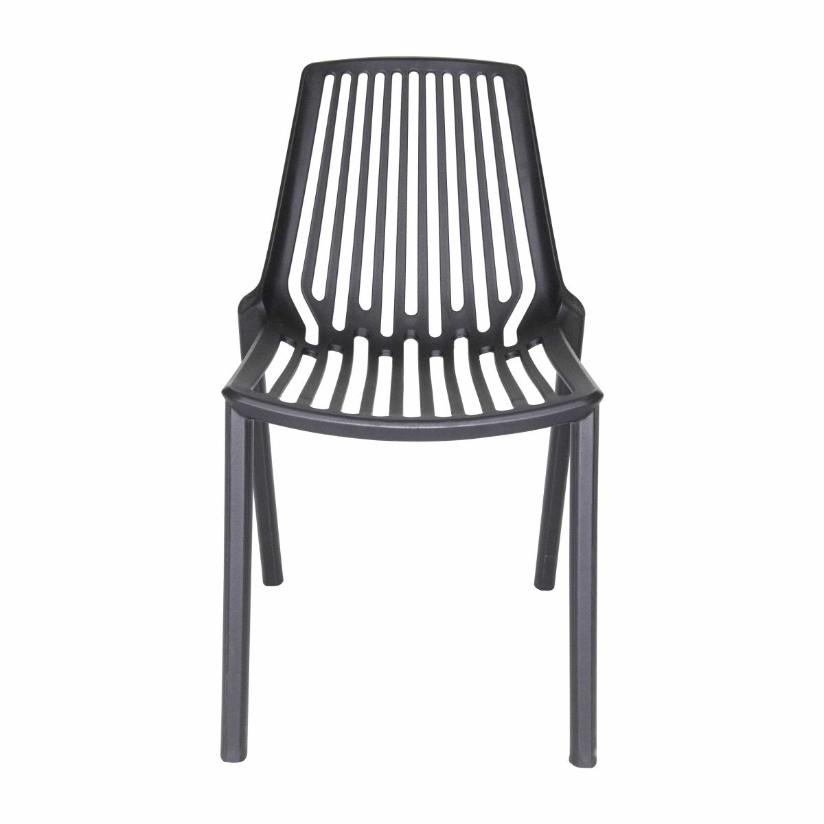 LeisureMod Acken Plastic Stackable Dining Chair