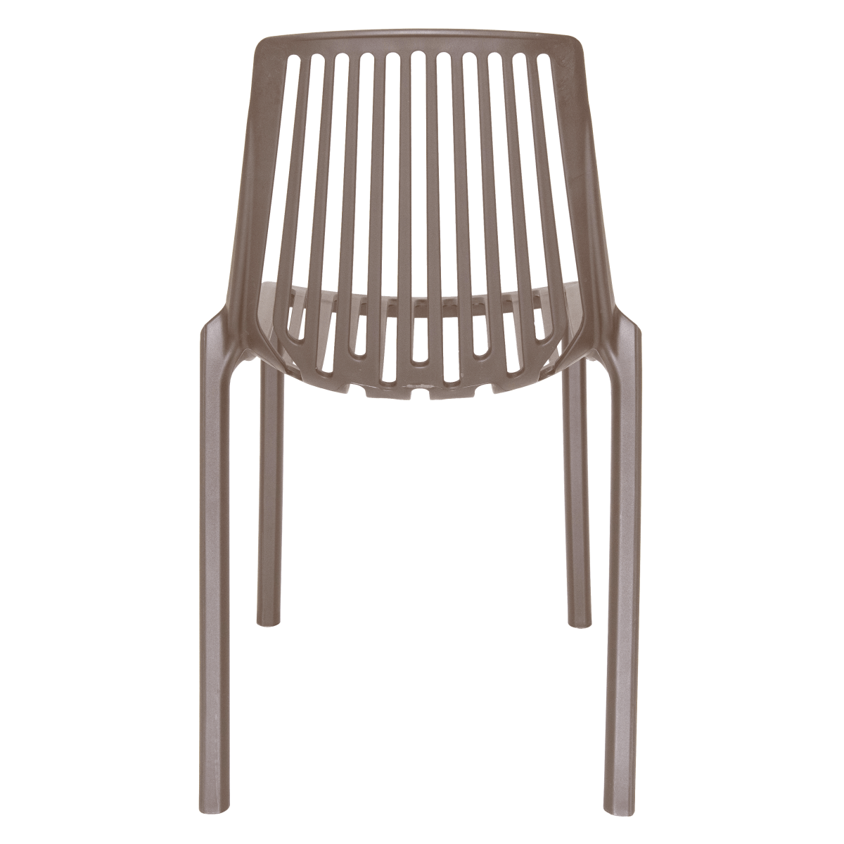 LeisureMod Acken Plastic Stackable Dining Chair