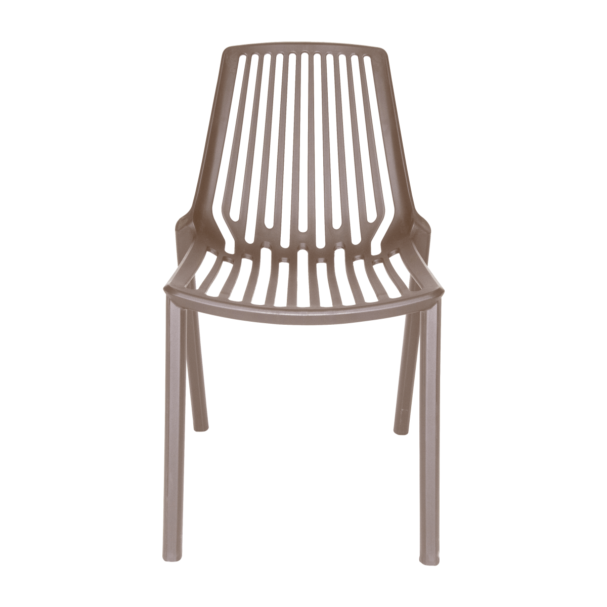 LeisureMod Acken Plastic Stackable Dining Chair