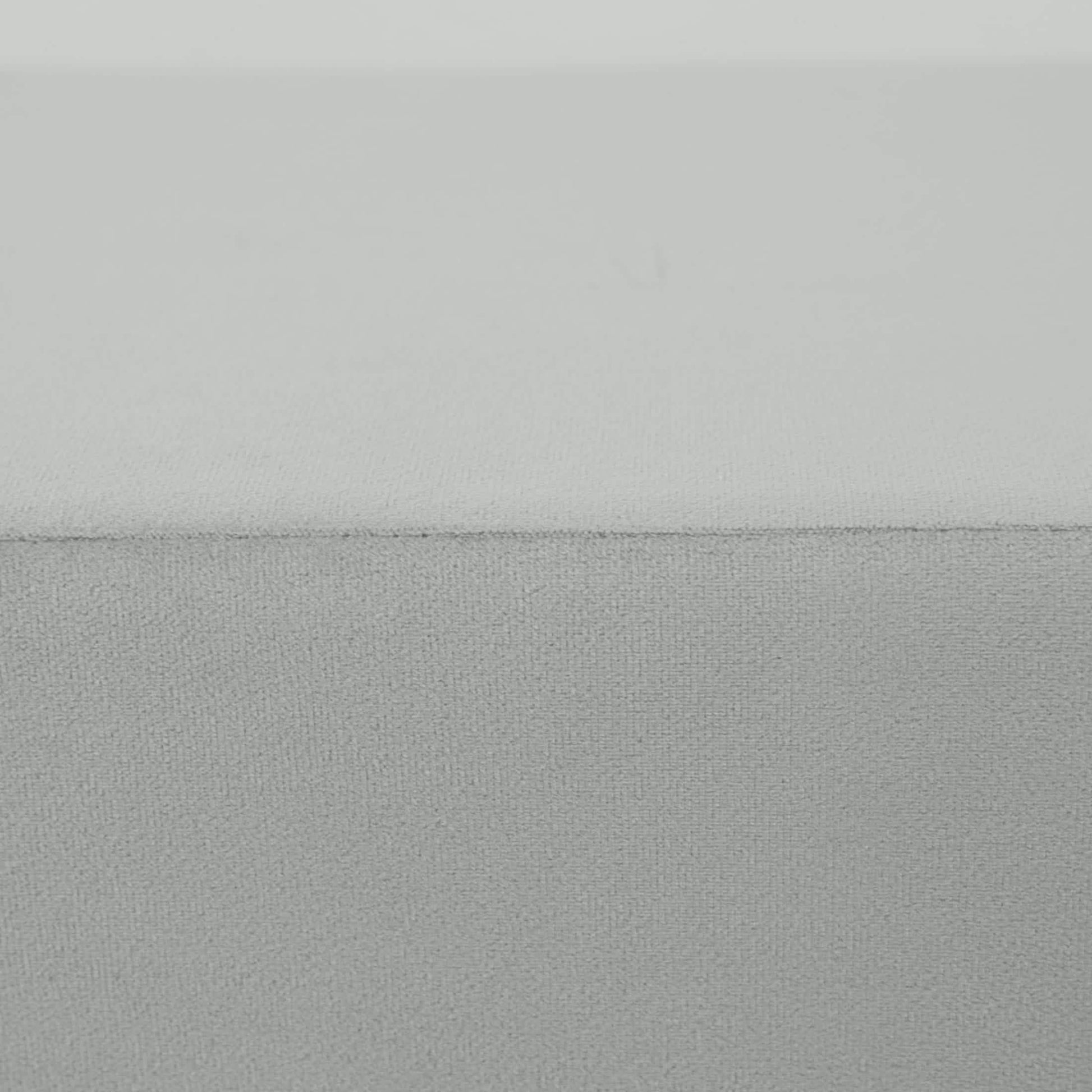 Vint 63" Wide Upholstered Bench in Boucle/Velvet with Curved Waterfall Design Light Grey BENCH Leisuremod