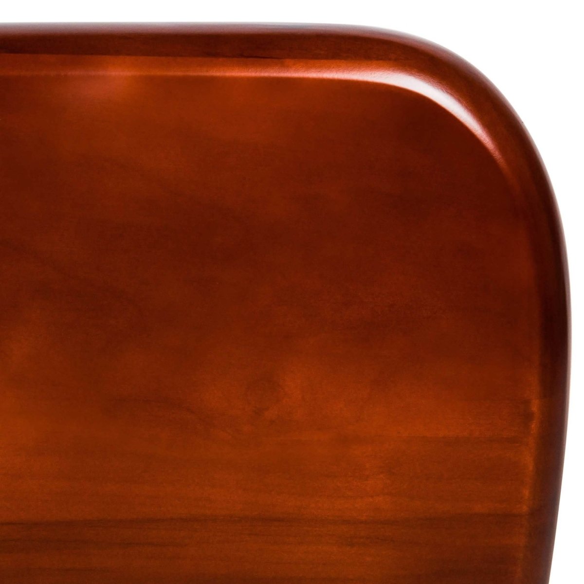 Imperial Triangular Coffee Table with a Glass Tabletop and Wood Base Black Coffee Table Leisuremod