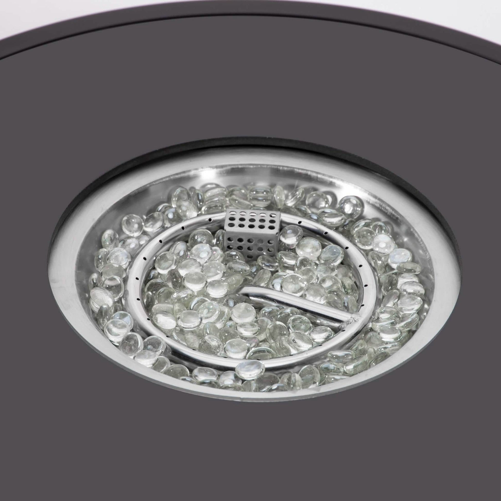 Walbrooke Aluminum Patio Conversation With Fire Pit Table & Tank Holder Coversation Set Leisuremod