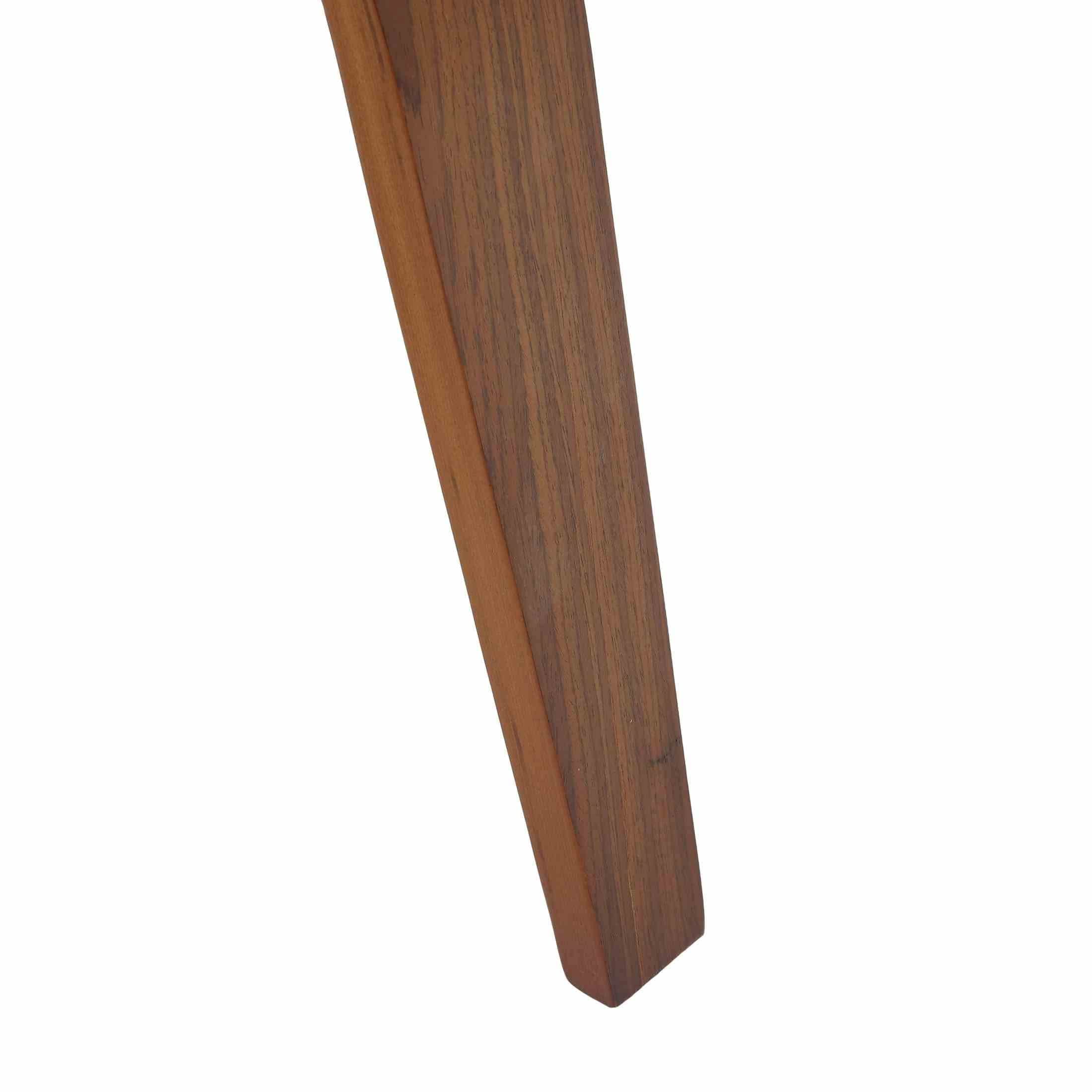 Brivo Modern Wooden Dining Chair With Walnut Color Frame Black Dining Chair Leisuremod