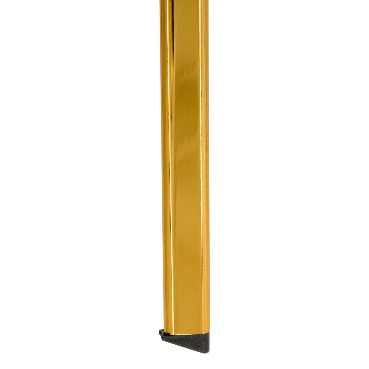 Markley Leather Dining Chair With Black/Gold Metal Legs Gold Peacock Blue Dining Chair Leisuremod