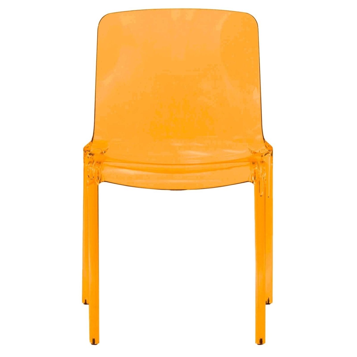 Leisuremod Dining Chair Murray Stackable Dining Side Chair in Plastic