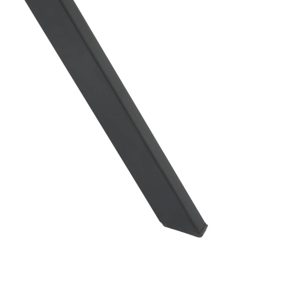 Nymia Upholstered Dining Chair With Saddle Seat Design and Iron Legs Walnut Beige Dining Chair Leisuremod