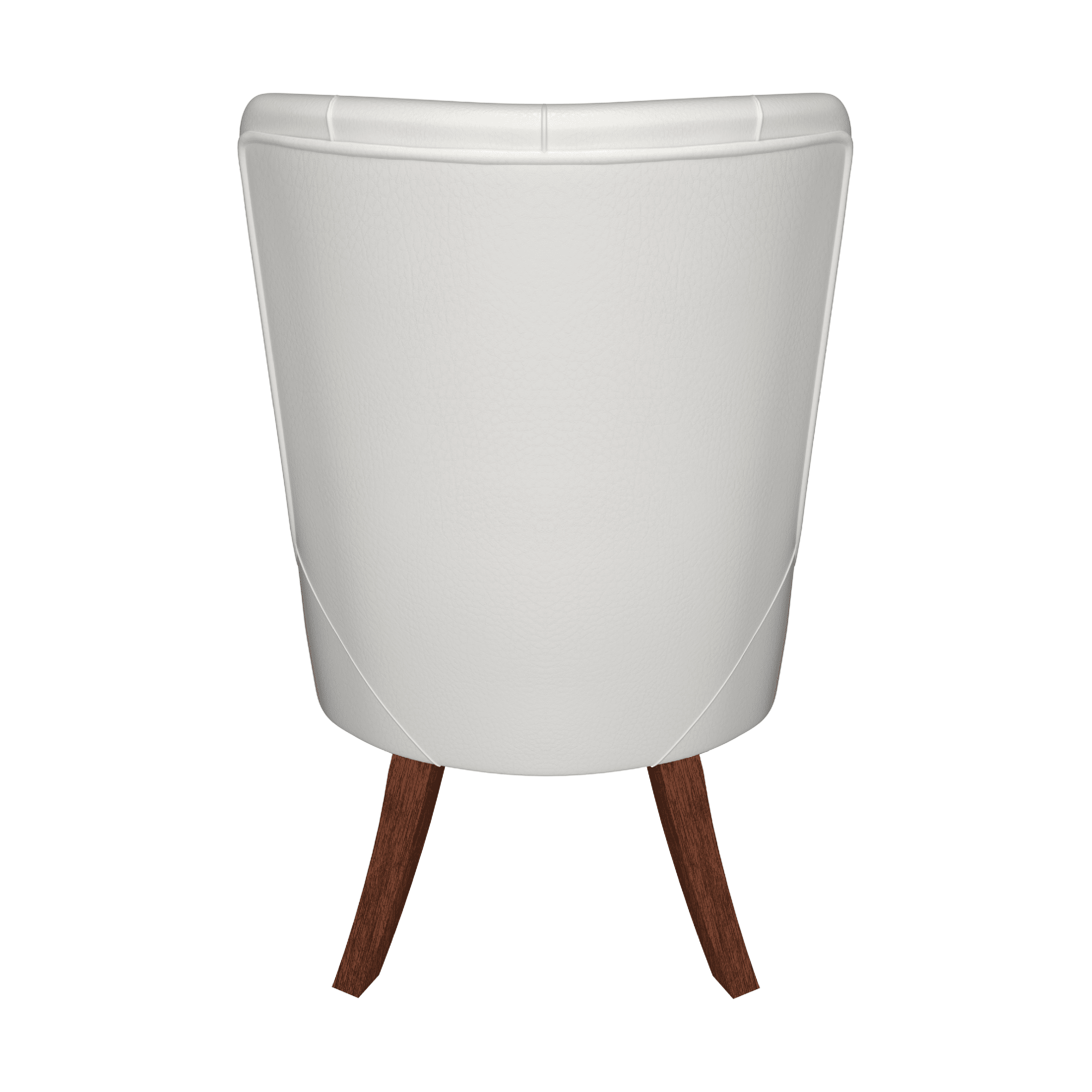 Leisuremod Dining Chair Spruce Dining Chair in Leather/Velvet with Diamond-Tufted Design and Rubberwood Legs