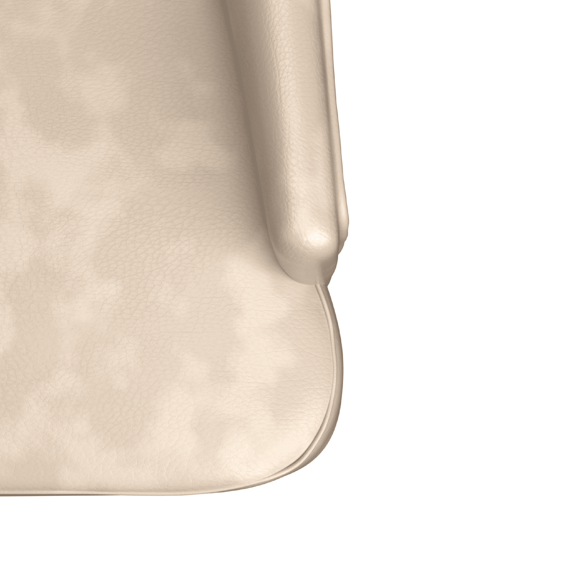 Spruce Dining Chair in Leather/Velvet with Diamond-Tufted Design and Rubberwood Legs Taupe Dining Chair Leisuremod