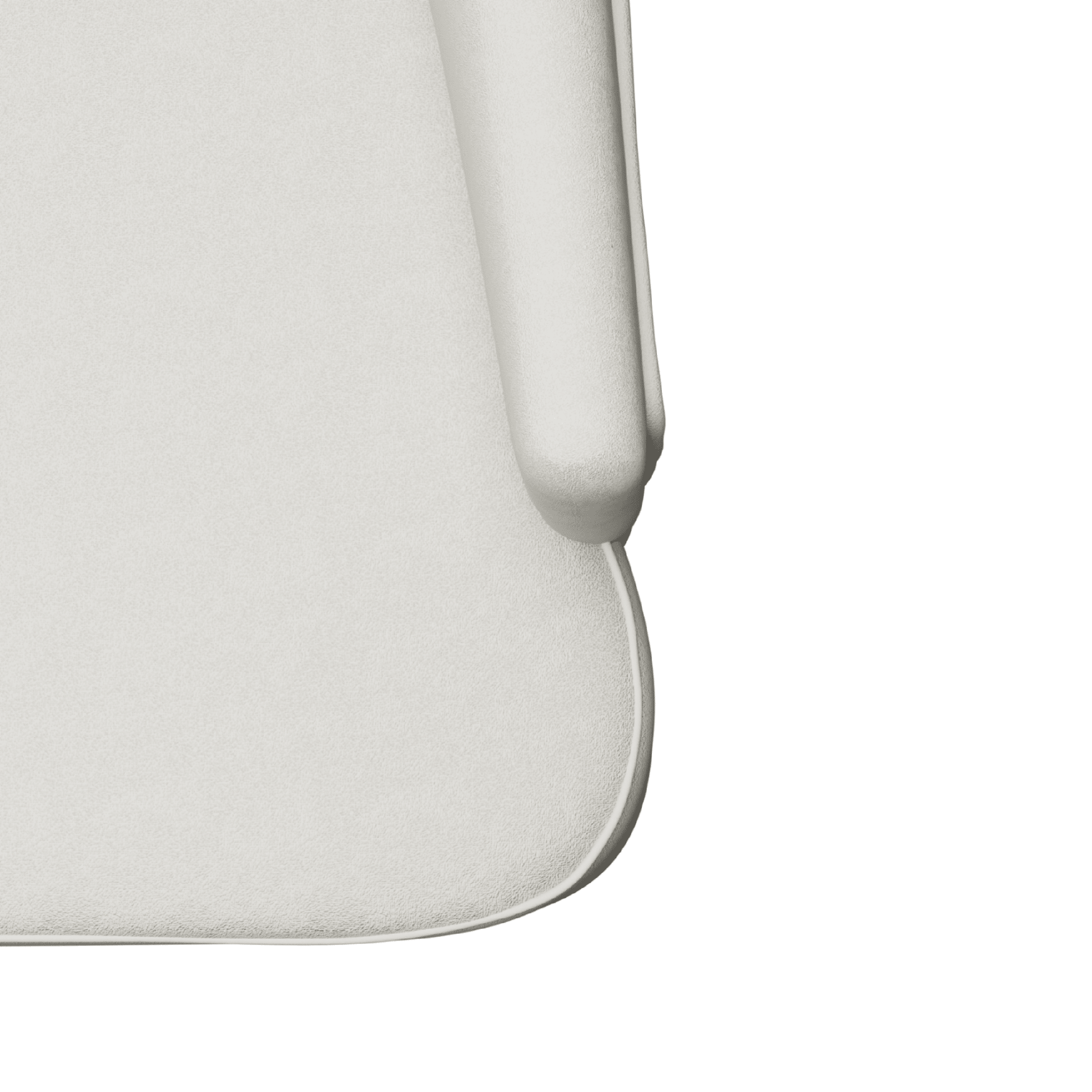 Spruce Dining Chair in Leather/Velvet with Diamond-Tufted Design and Rubberwood Legs Beige Velvet Dining Chair Leisuremod