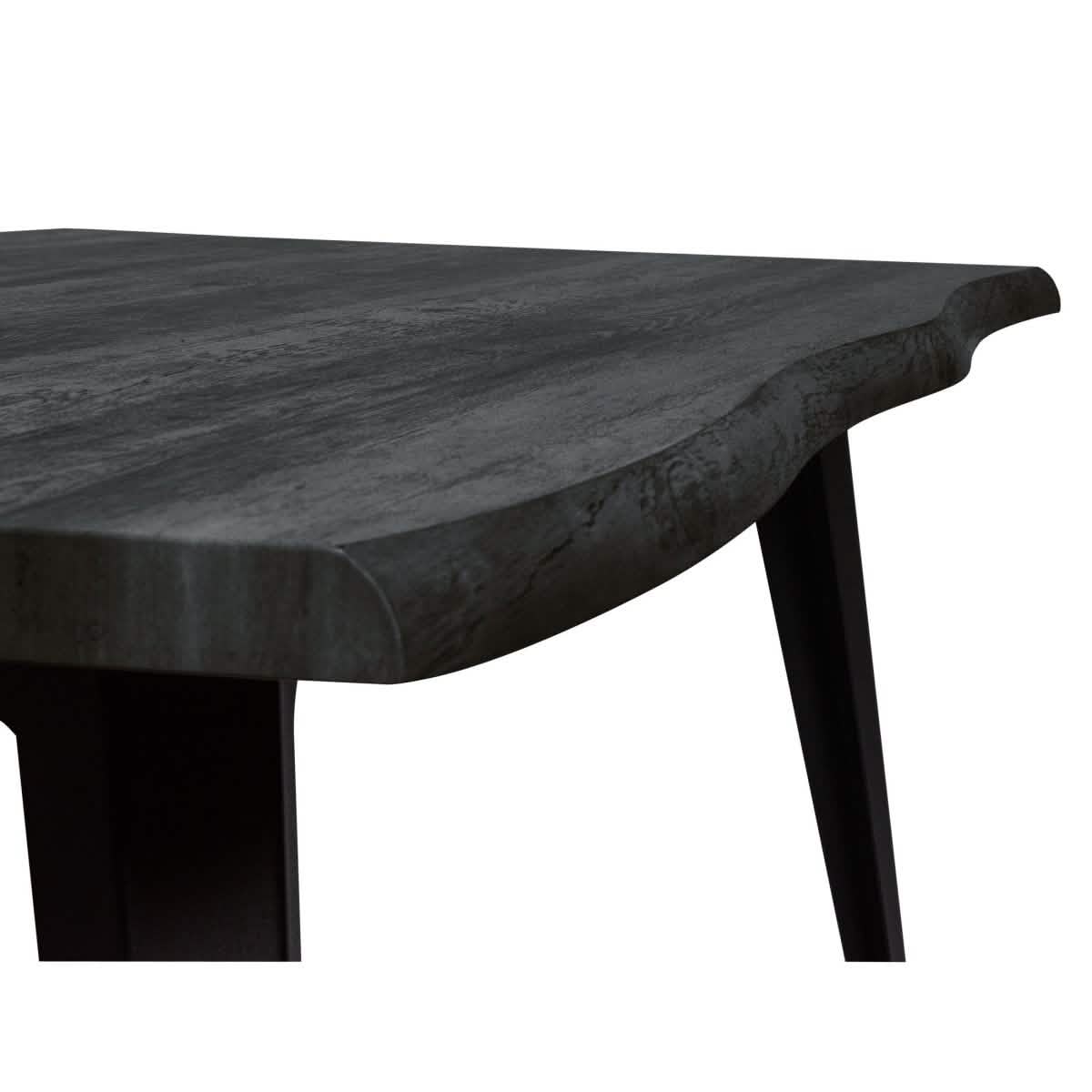 Ravenna 7-Piece Dining Set with 63” Rectangular Table and 6-Piece Velvet Arm Chairs Dining Set Leisuremod