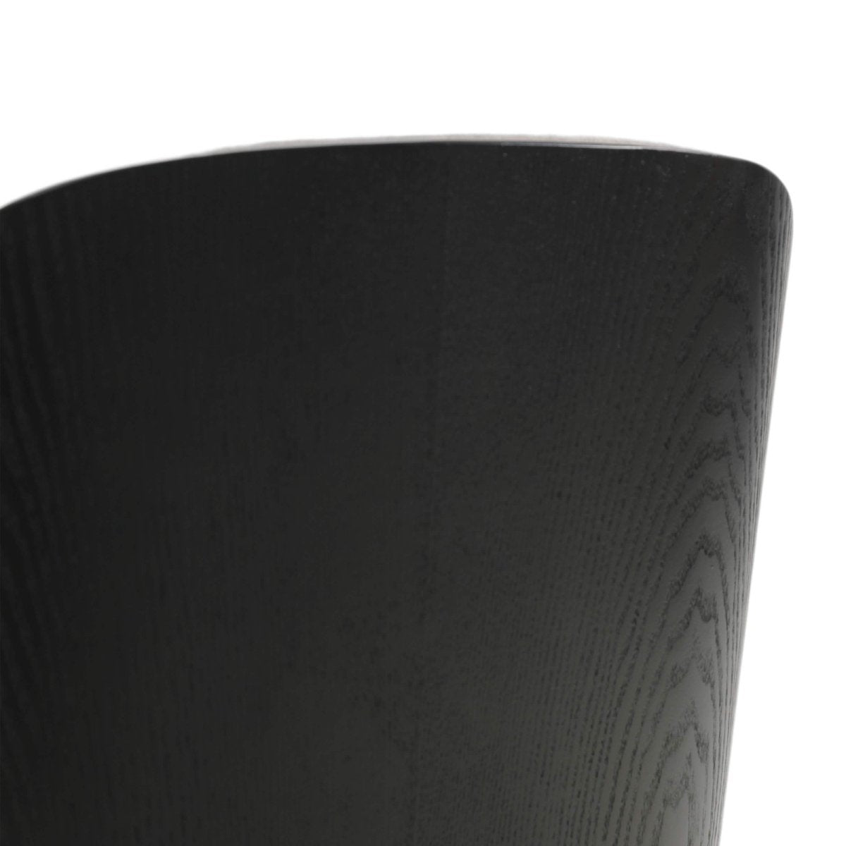 Zayle 7-Piece Dining Set with 55" Rectangular Dining Table in White Grey Sintered Stone Top and 6 Leather Dining Chairs Suede Fabric Black Charcoal Dining Set Leisuremod