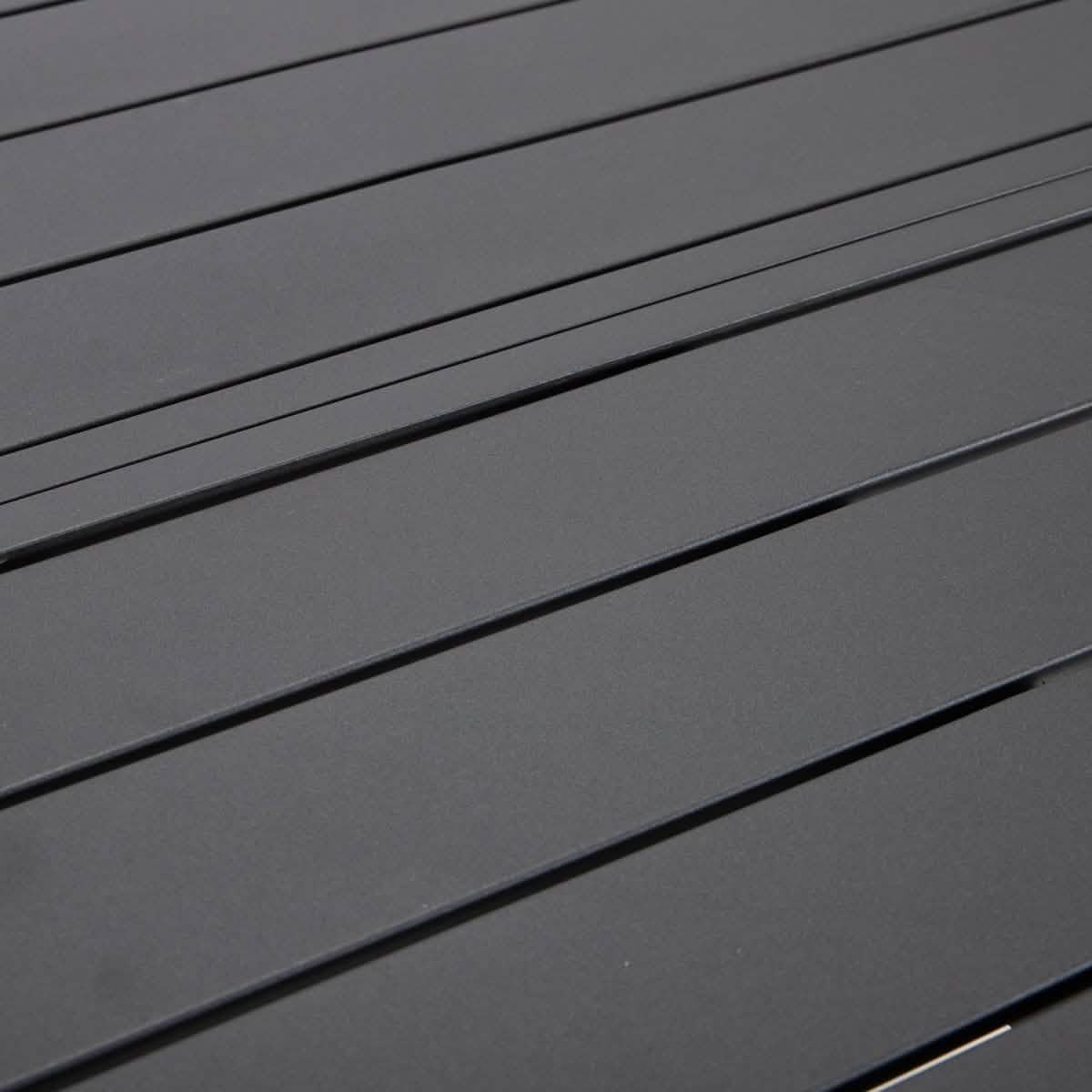 Chelsea 48" & 60" Round Outdoor Aluminum Dining Table For Patio 60 inch Dining Table Leisuremod