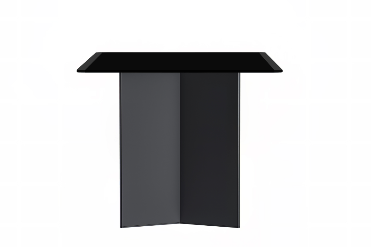 Leisuremod Dining Table Olyra Dining Table with Rectangular Glass/Sintered Stone Tabletop and Stainless Steel Base