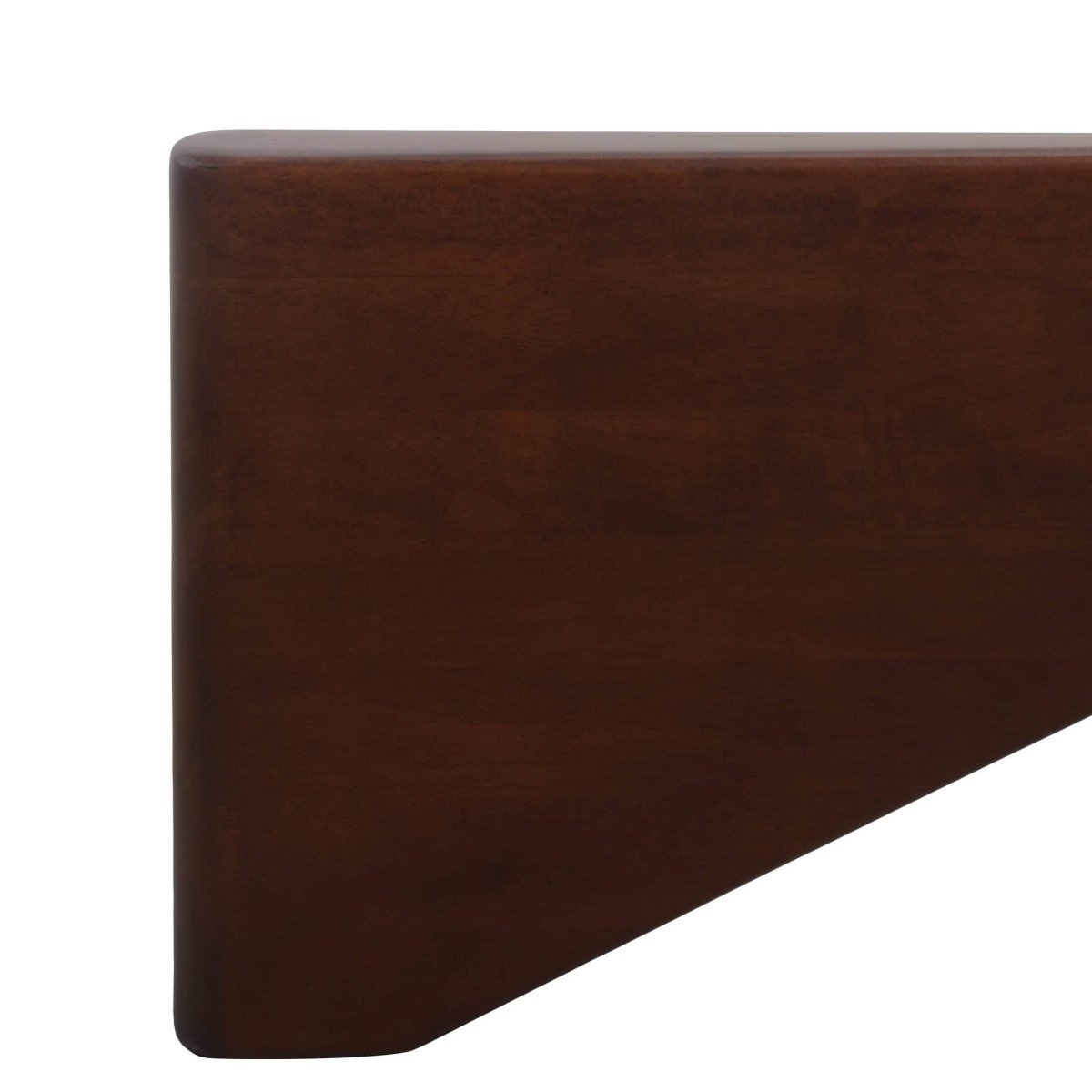 Imperial Triangle Coffee Table Base Natural Wood Leisuremod