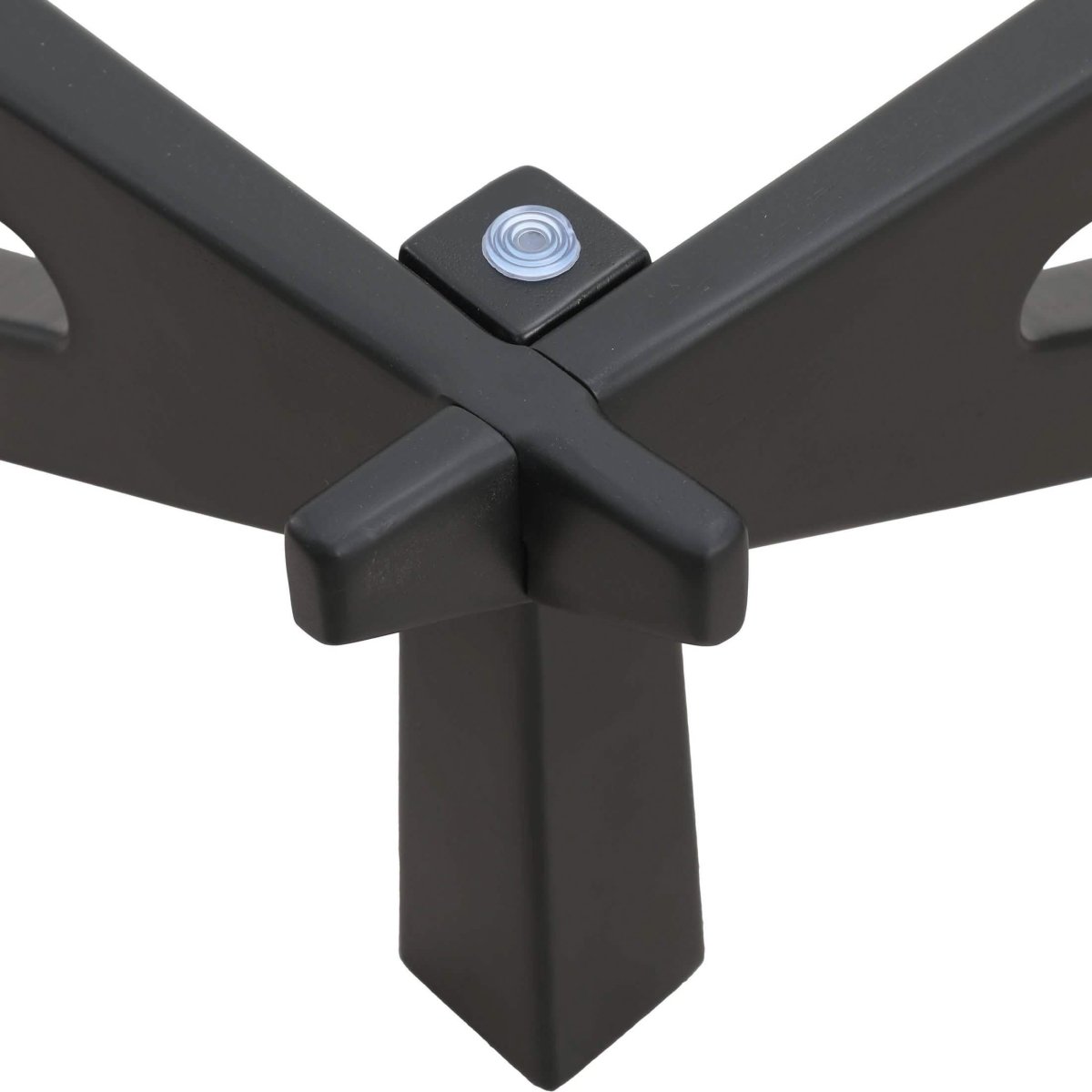 Imperial Triangle Coffee Table Base Black Leisuremod