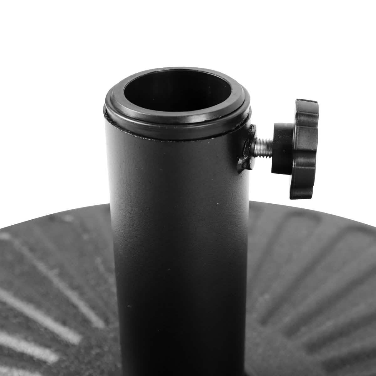 Sierra Outdoor Patio Umbrella with Base Umbrella Leisuremod