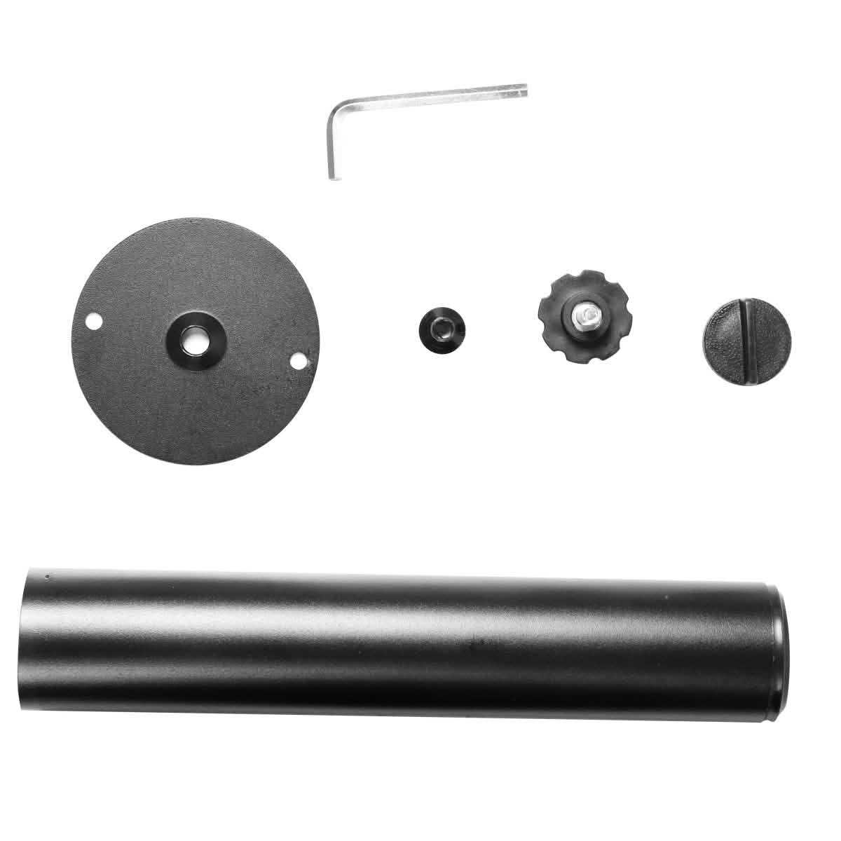 Sierra Outdoor Patio Umbrella with Base Umbrella Leisuremod