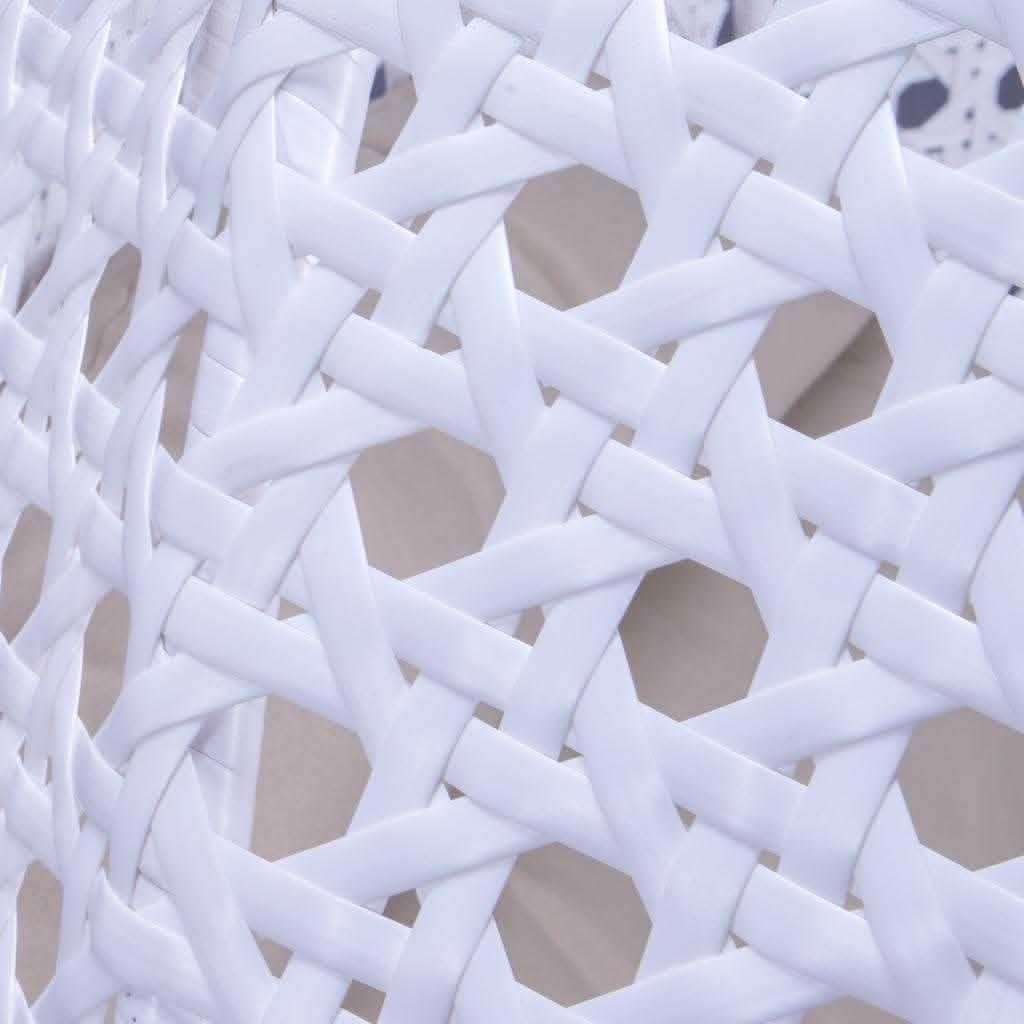 Wicker Hanging 2 person Egg Swing Chair With Outdoor Cover Charcoal Leisuremod