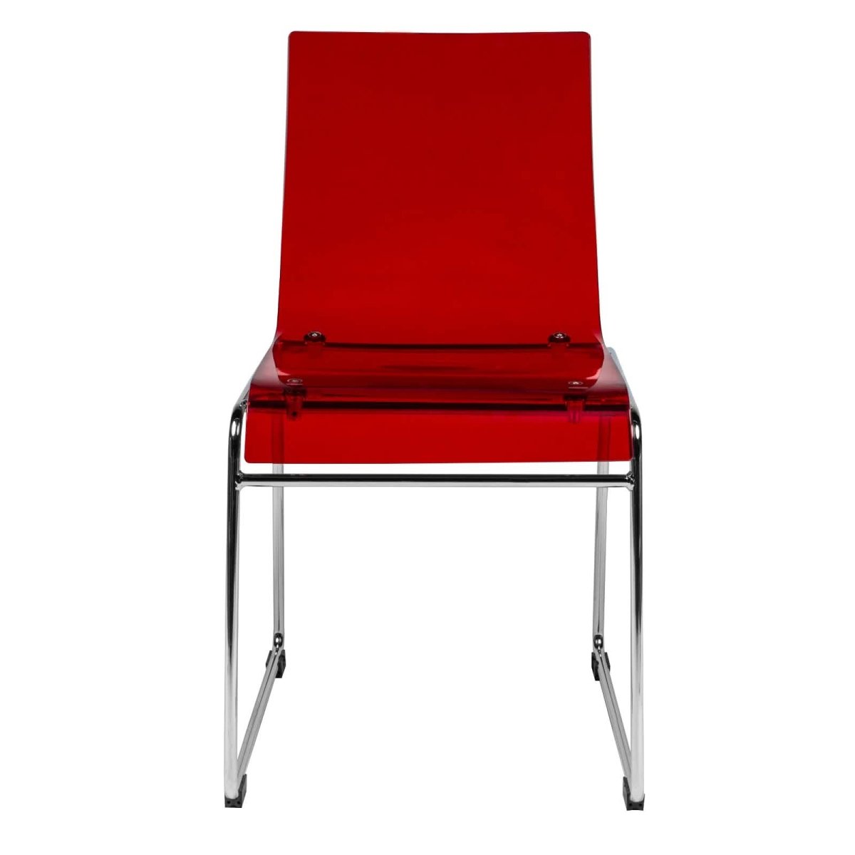 Lima Modern Acrylic Chair Set of 4