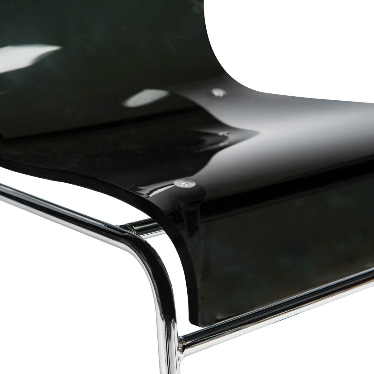 Lima Modern Acrylic Chair Set of 4
