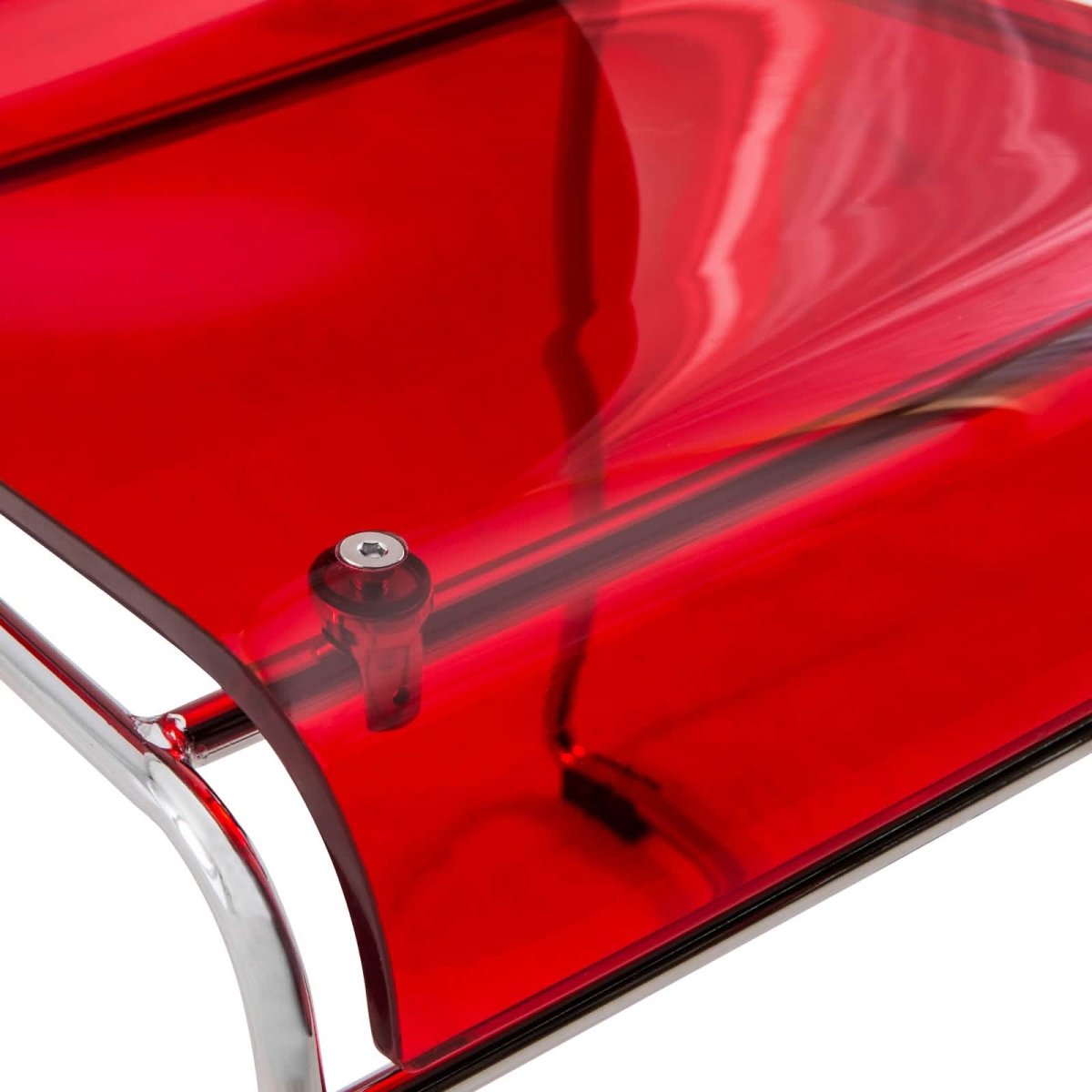 Lima Modern Acrylic Chair Set of 4