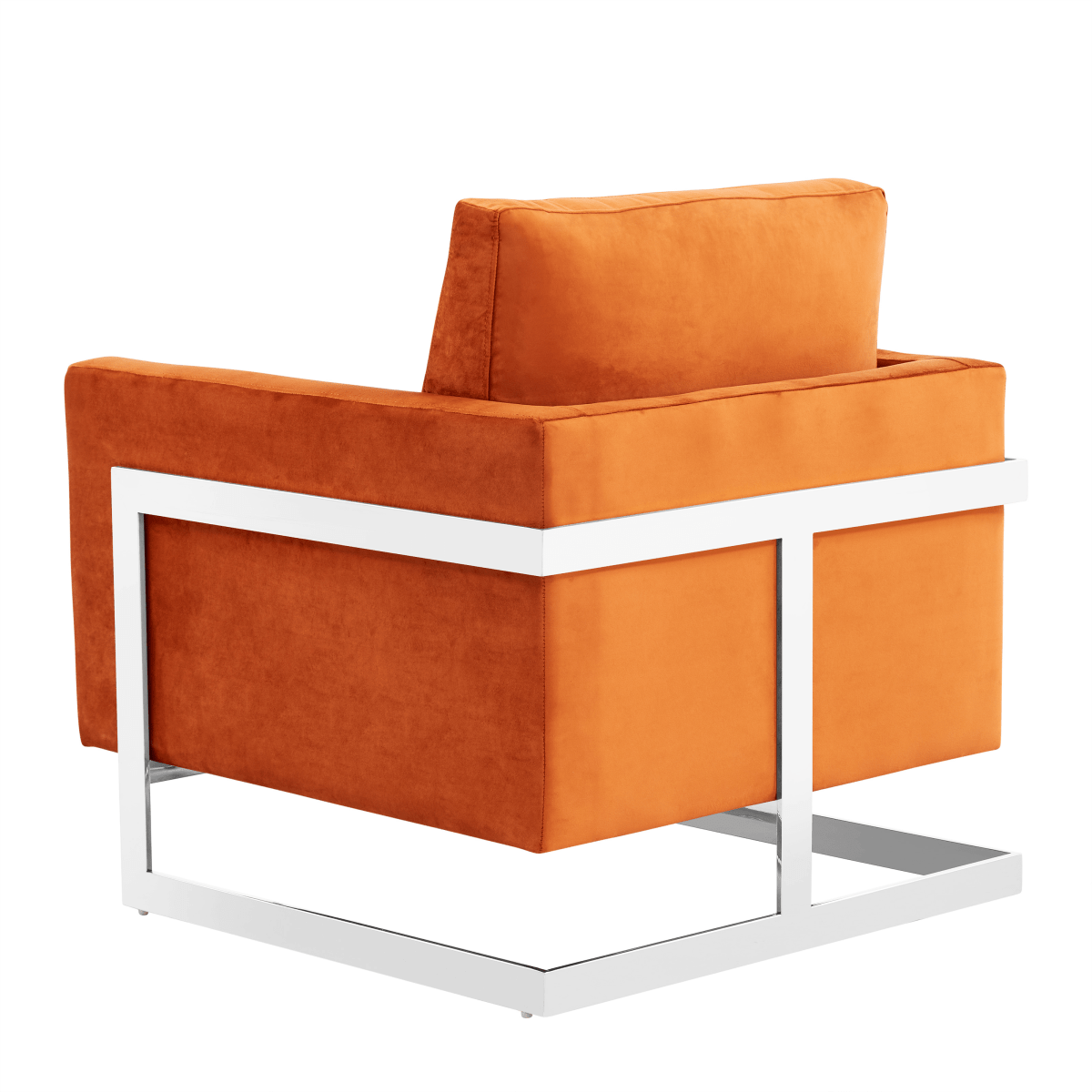 Lincoln Modern Upholstered in Fabric Accent Armchair With Gold/Black/White Metal Frame