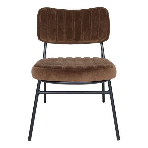 Marilane Velvet Accent Chair With Metal Frame Set of 2