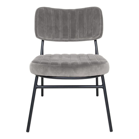 Marilane Velvet Accent Chair With Metal Frame Set of 2