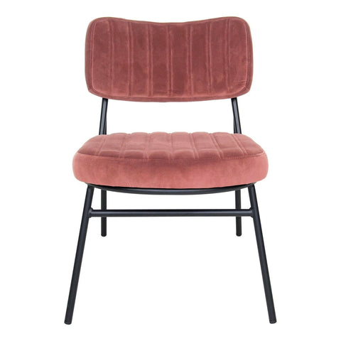 Marilane Velvet Accent Chair With Metal Frame Set of 2