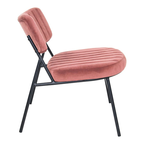 Marilane Velvet Accent Chair With Metal Frame Set of 2