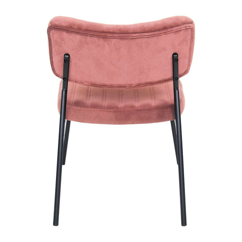 Marilane Velvet Accent Chair With Metal Frame Set of 2