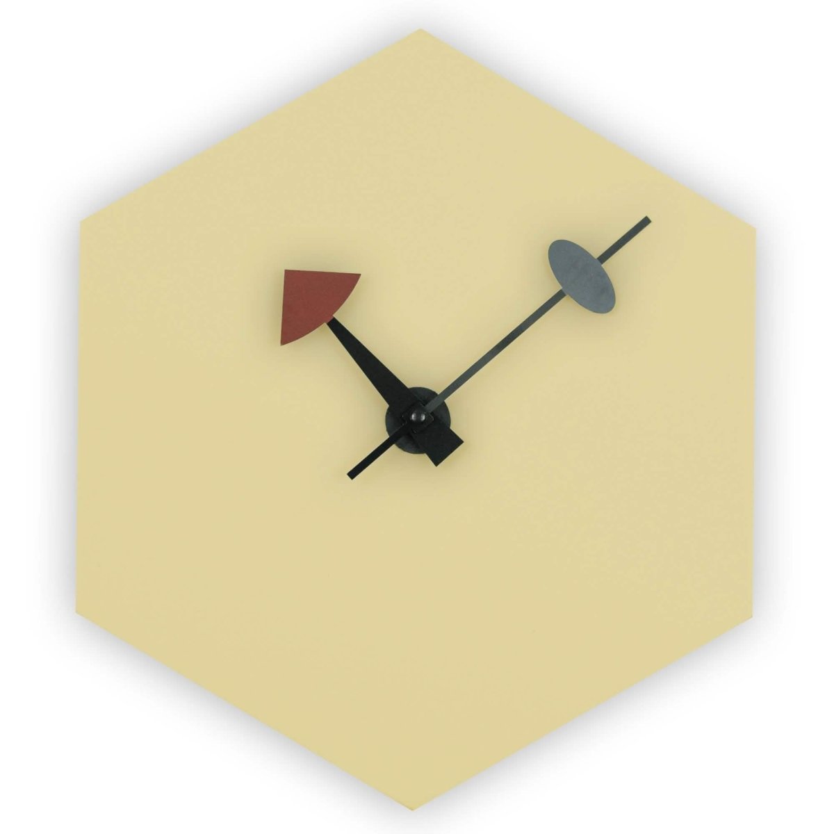 Manchester Modern hexagon Silent Non - Ticking Wall Clock