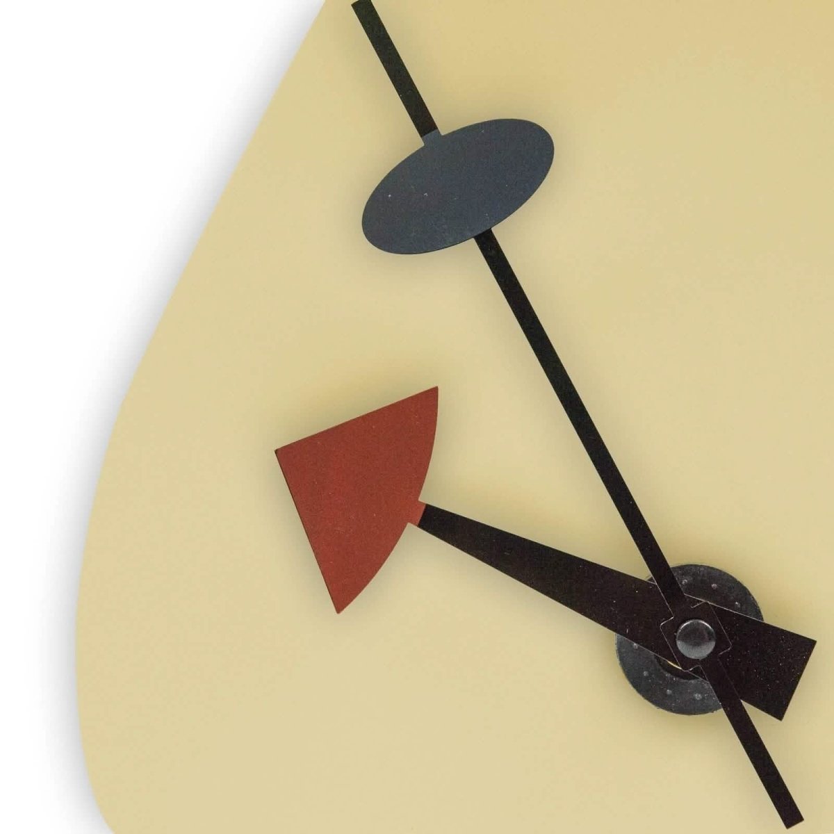 Manchester Modern Tear - Drop Silent Non - Ticking Wall Clock