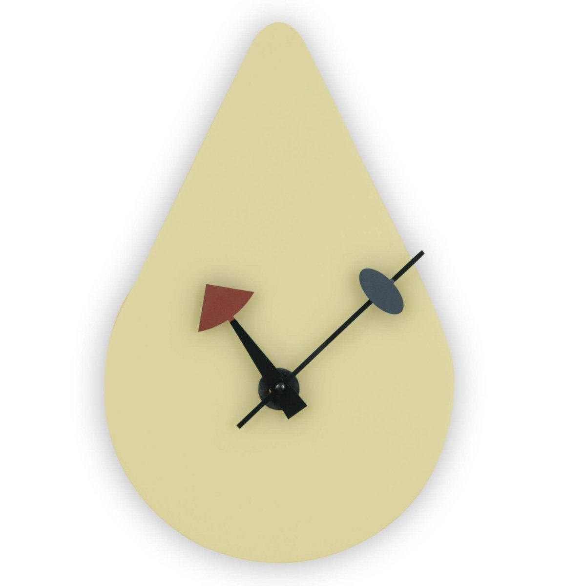 Manchester Modern Tear - Drop Silent Non - Ticking Wall Clock