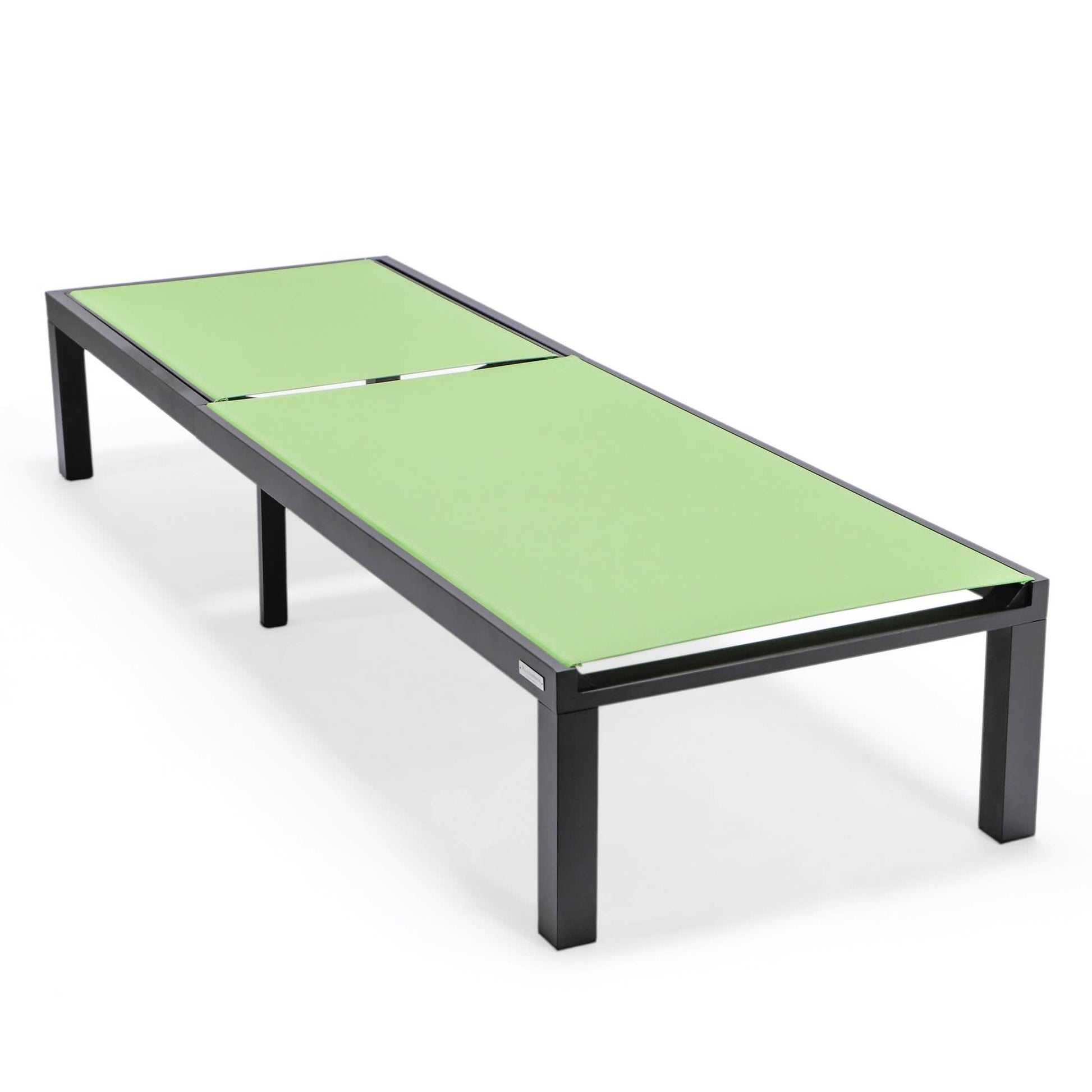 Marlin Aluminum Outdoor Chaise Lounge Chair with Sling Fabric Seat