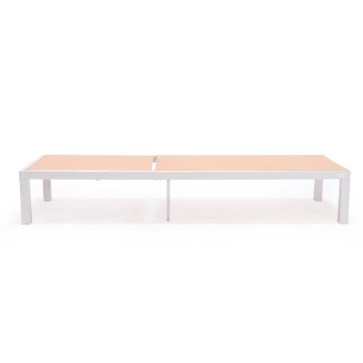 Marlin Aluminum Outdoor Chaise Lounge Chair with Sling Fabric Seat