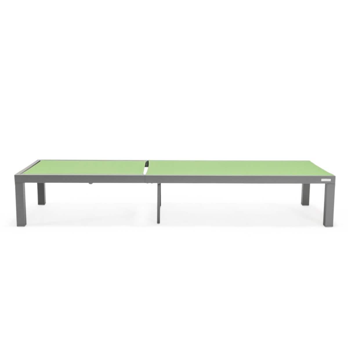 Marlin Aluminum Outdoor Chaise Lounge Chair with Sling Fabric Seat