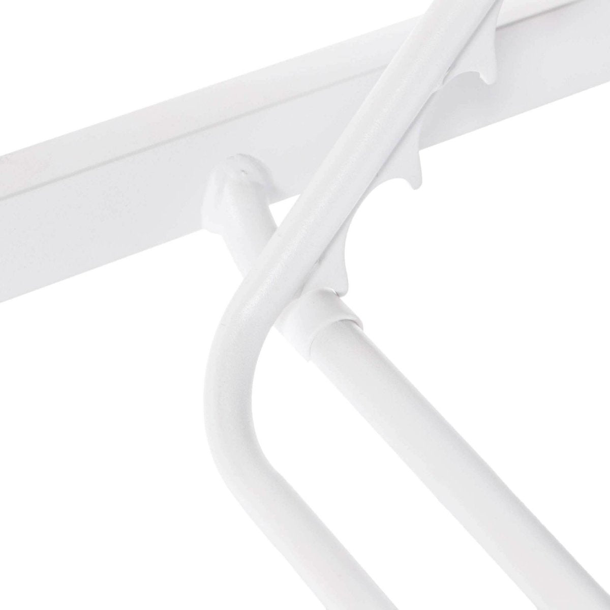 Marlin Patio Chaise Lounge Chair with White Aluminum Frame, Set of 2
