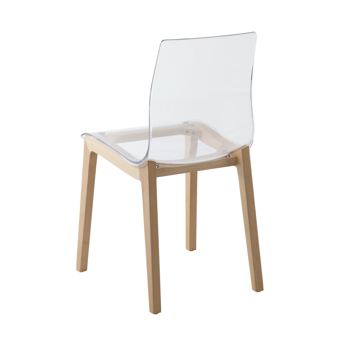 Marsden Modern Dining Side Chair With Beech Wood Legs