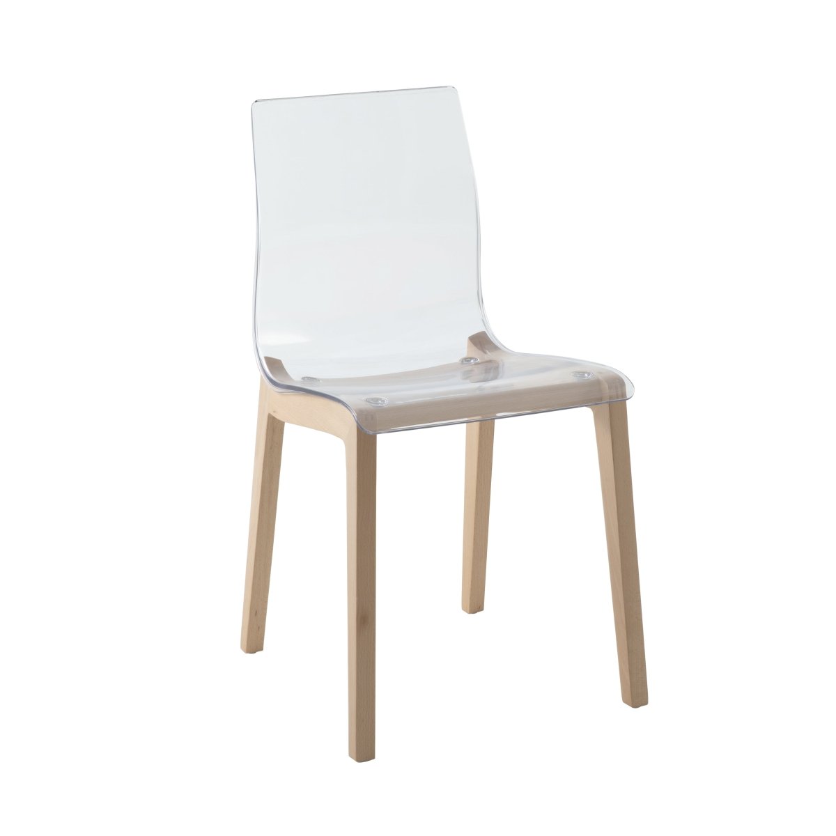 Marsden Modern Dining Side Chair With Beech Wood Legs