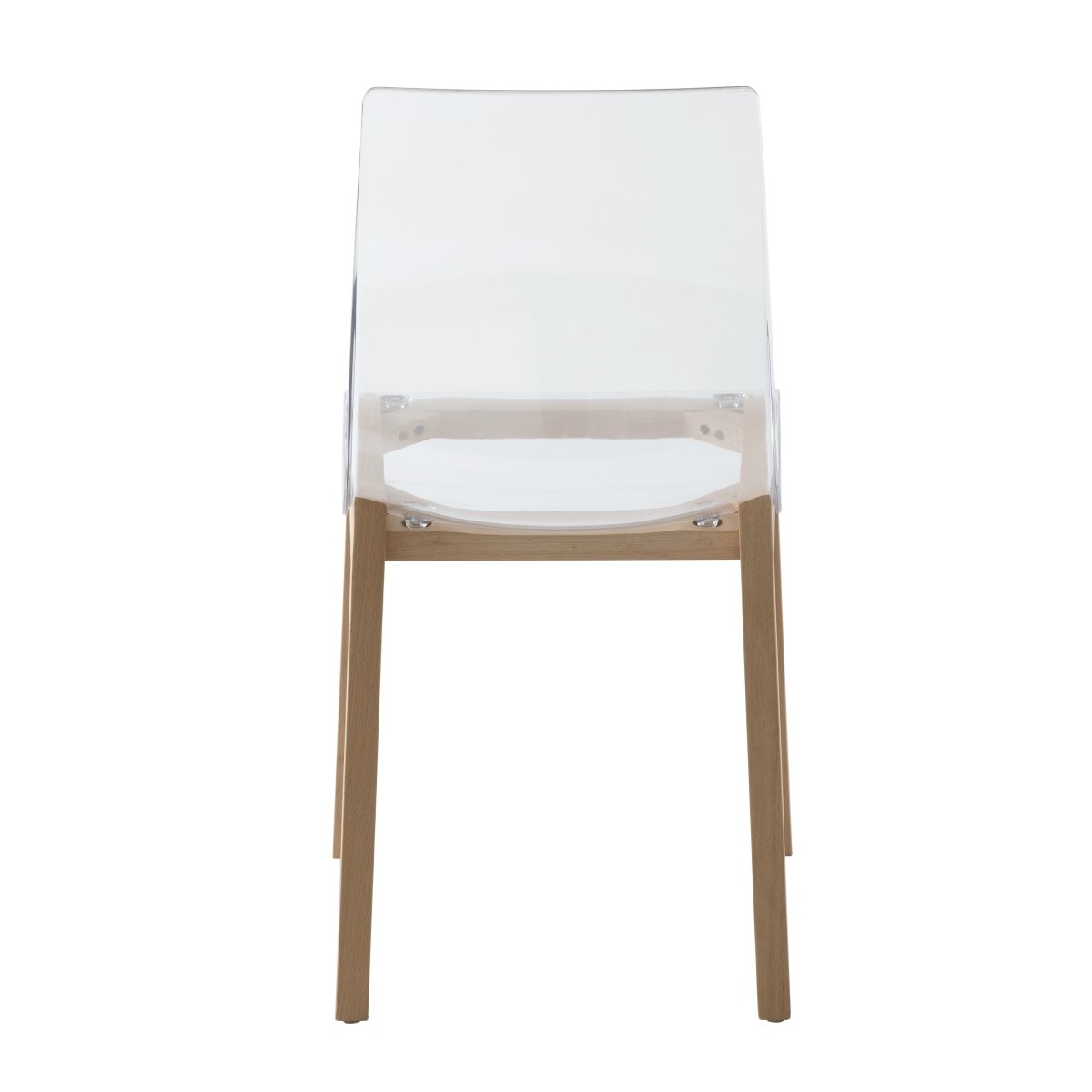 Marsden Modern Dining Side Chair With Beech Wood Legs
