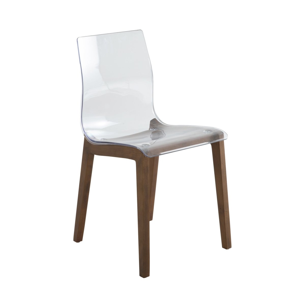 Marsden Modern Dining Side Chair With Beech Wood Legs