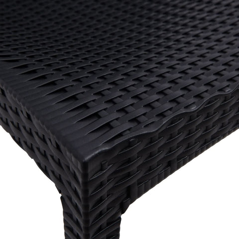Mace Patio Outdoor Dining Chair with Weave Design in Polypropylene