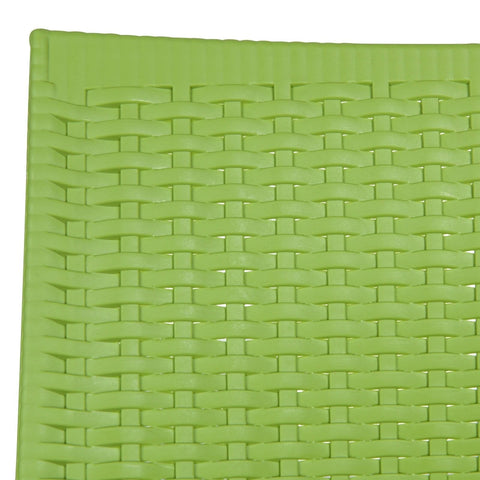 Mace Patio Outdoor Dining Chair with Weave Design in Polypropylene