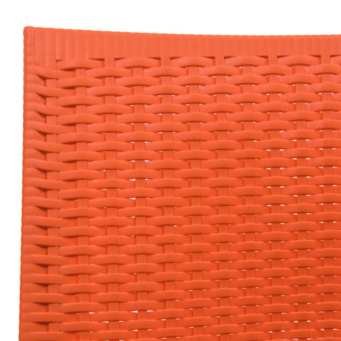 Mace Patio Outdoor Dining Chair with Weave Design in Polypropylene